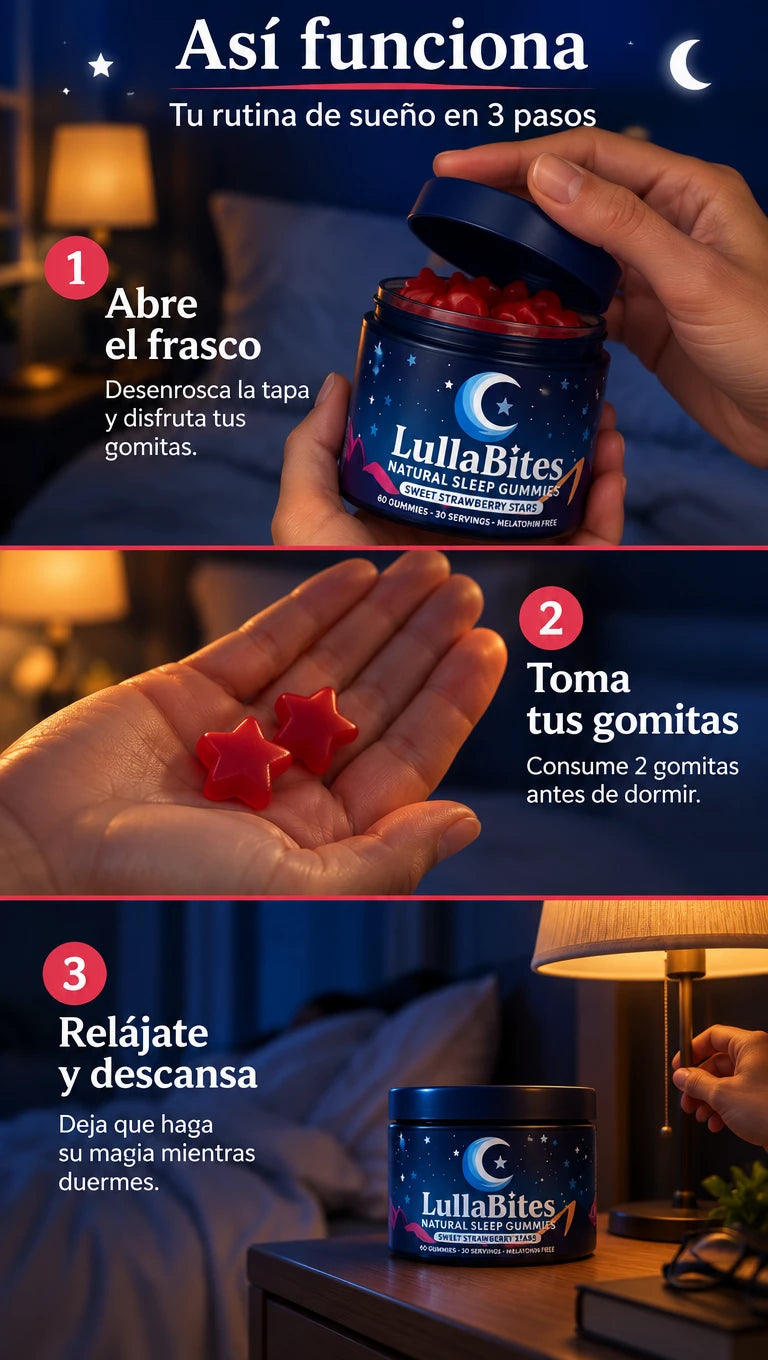 Gomitas Lullabites para dormir